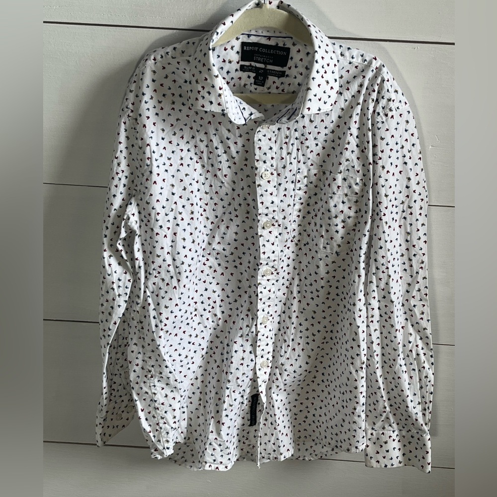 Report Collection Button Up Shirt